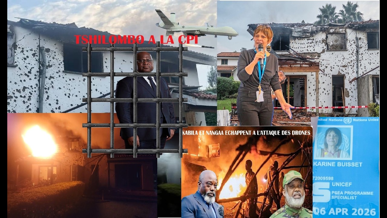 FELIX TSHILOMBO RATTRAPÉ PAR LA CPI  ATTENTAT DE GOMA UN CRIME DE GUERRE