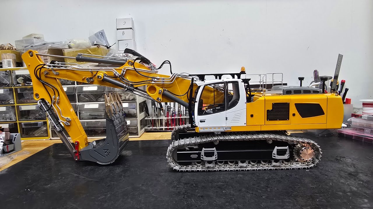 #Rc 레수 립헬 956 유압 굴삭기  개봉기(Unboxing lesu 956 hydraulic excavator)#excavator