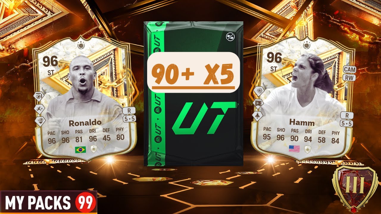 RANK 3 IMMORTALS CHAMPS REWARDS & 90+ x5 🔥 | FC 25 ULTIMATE TEAM