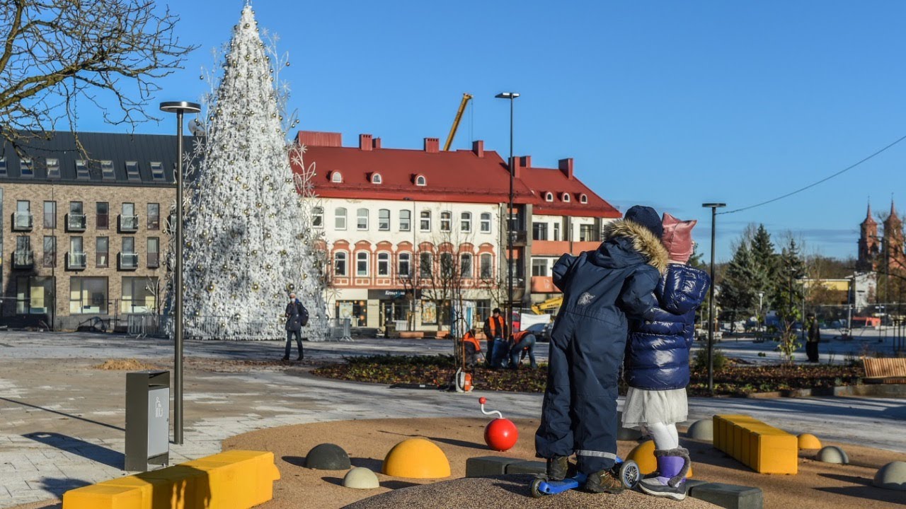 Tiesioginė Panevėžio Kalėdų eglės įžiebimo transliacija