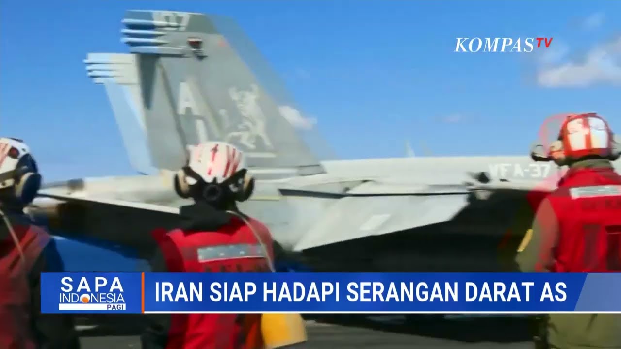 Penampakan Langit Teheran Membara, Israel Serang Kilang Minyak
