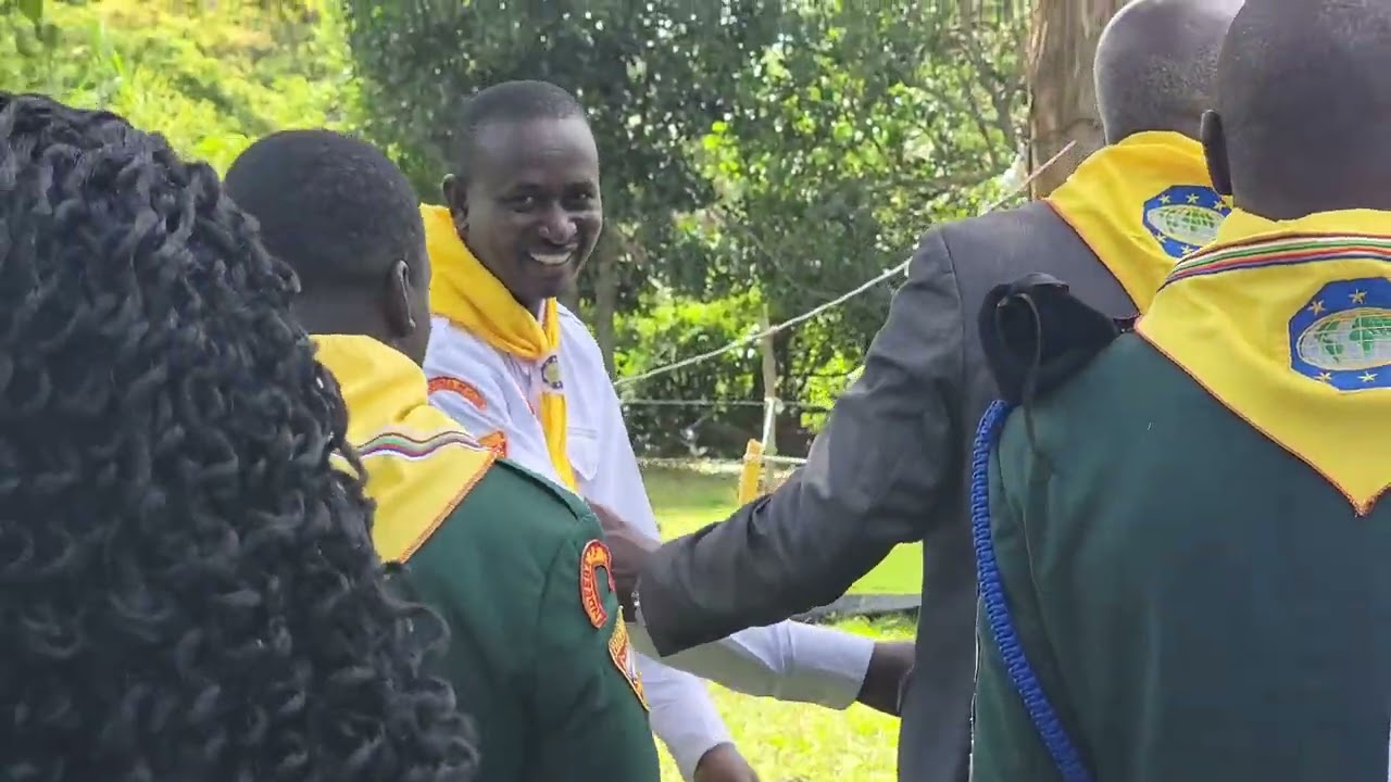 CUC Bishop Pr. Kajoba Samuel's campsite tour at CUC Pathfinder camporee 2025 #shineon shineon