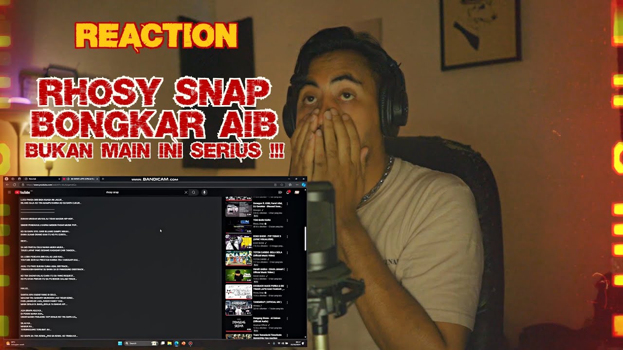 REACTION || BAYAR LAPIS (Official Kasi Ganas Orang) 😎🔥