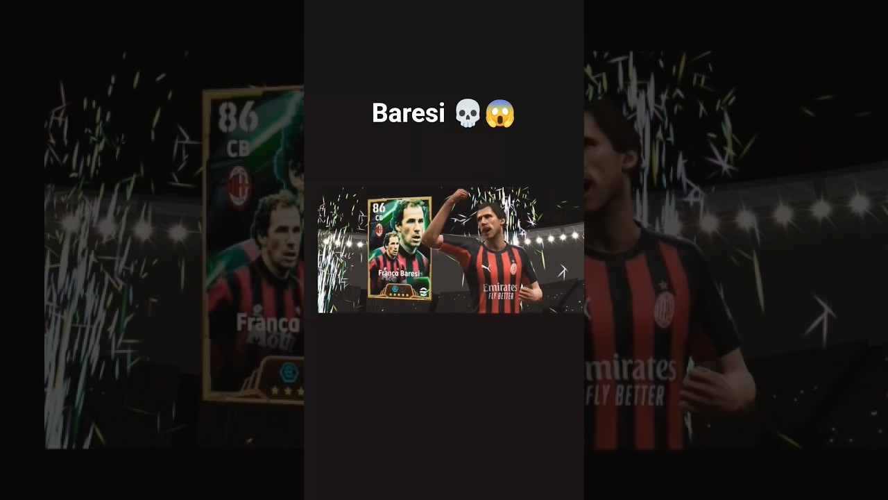 Epic Baresi💀 (105 Rated) &ndash; eFootball Pack Opening 😱 #konami #efootballepic #efootballtricks