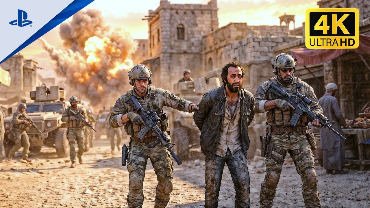 (PS5) US ARMY CAPTURE ARMS DEALER | Realistic ULTRA Graphics Gameplay [4K 60FPS HDR] MW2