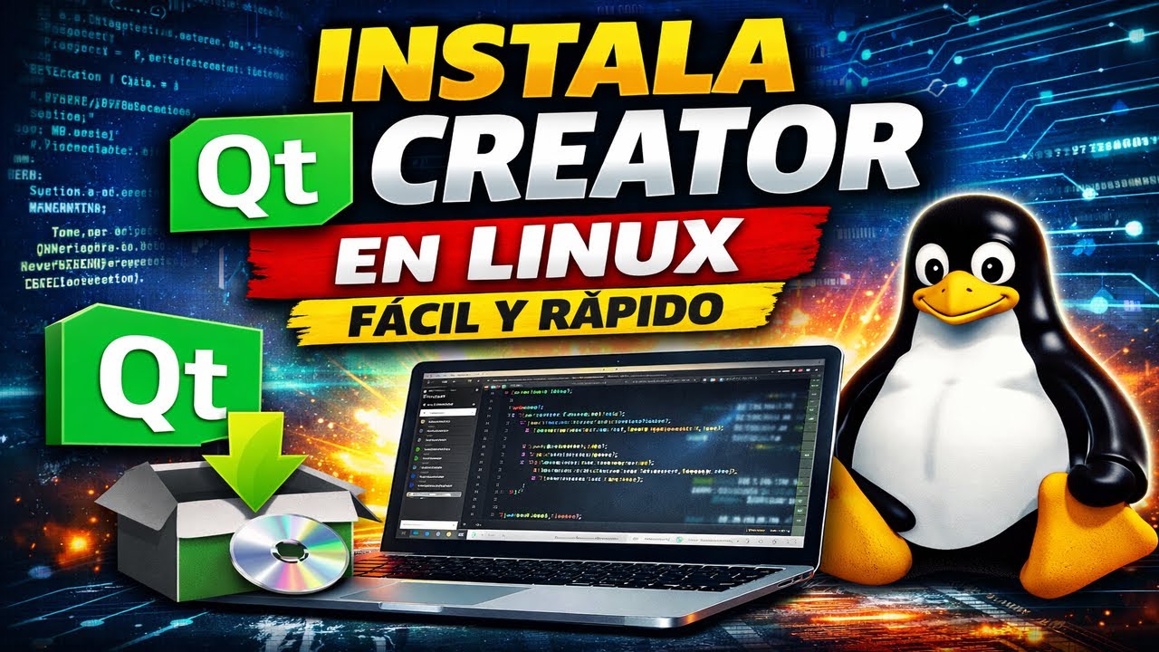 Cómo Descargar e Instalar Qt Creator en Linux Paso a Paso (2026)