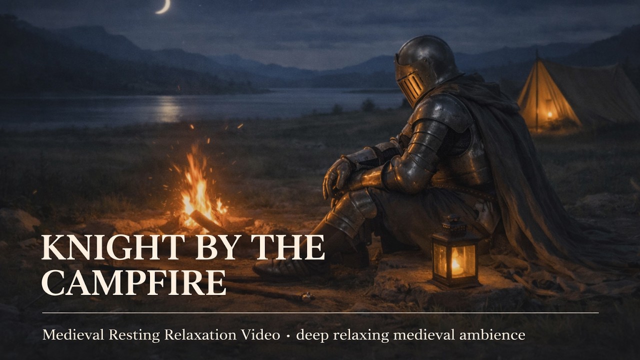 Knight by the Campfire 🌙Medieval Night Rest