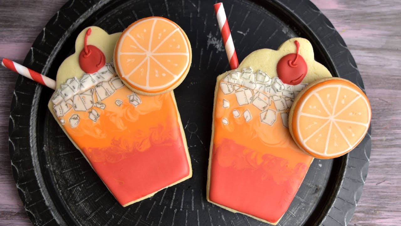 SHIRLEY TEMPLE DRINK COOKIES by HANIELA'S