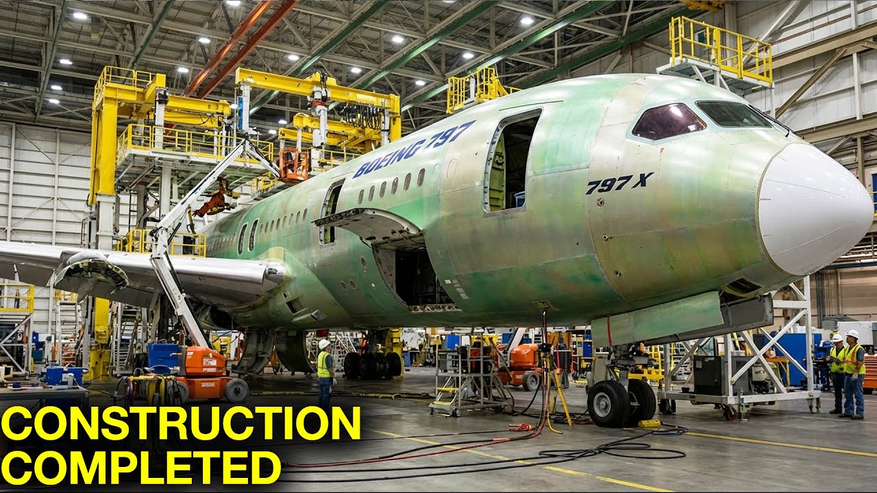 Boeing 797 FINALLY Ready in 2026 — Construction Update