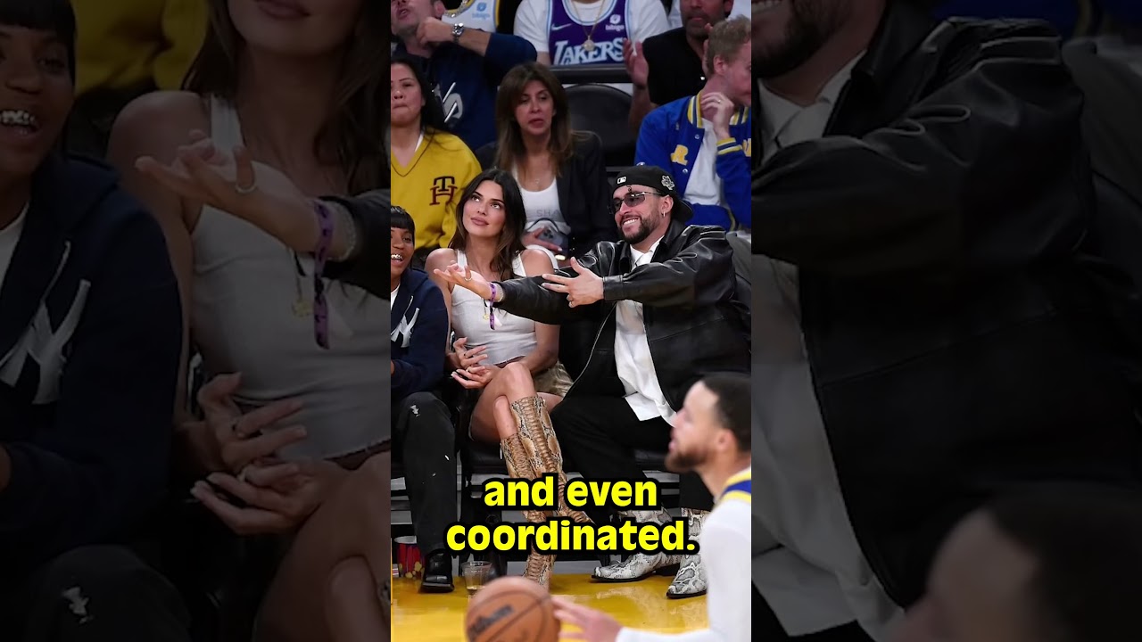 Kendall Jenner ANNOYED With Bad Bunny  #shorts