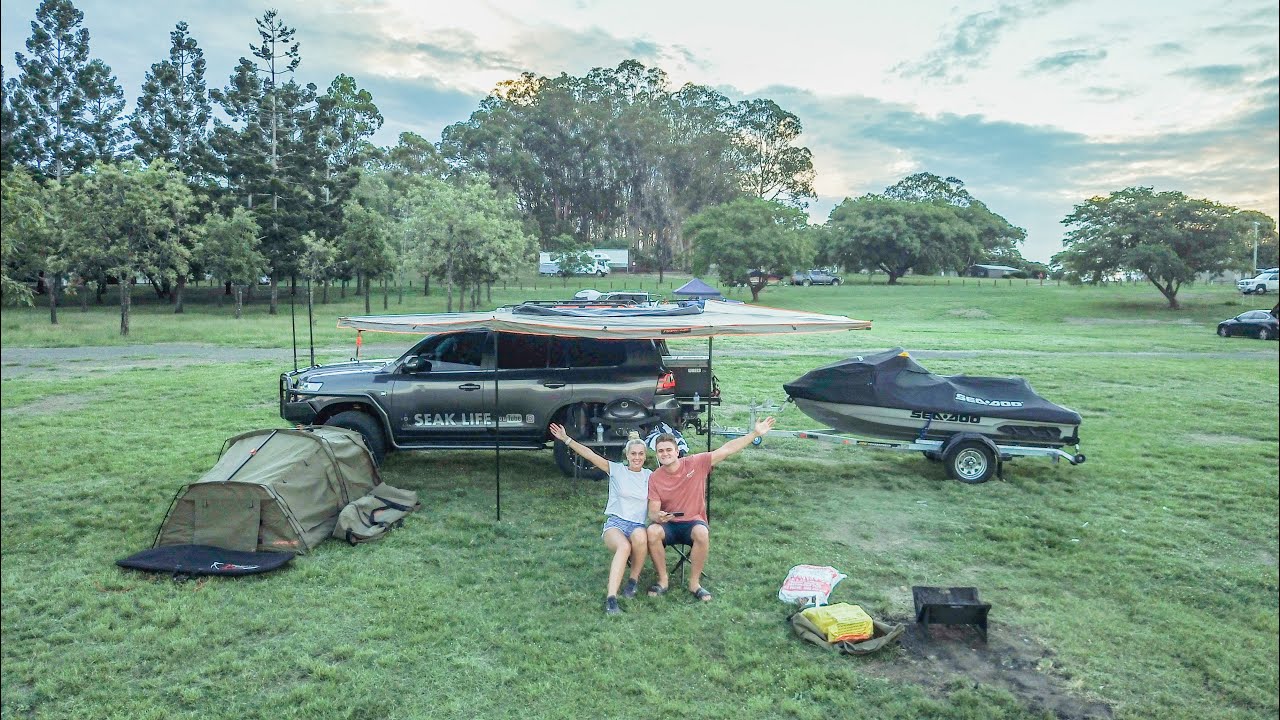 Jet skiing & Kneeboarding on Lake Moogerah! | Scenic Rim Queensland