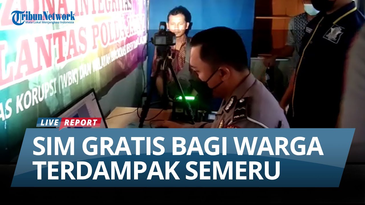 sim gratis bagi wargaterdampak semeru
