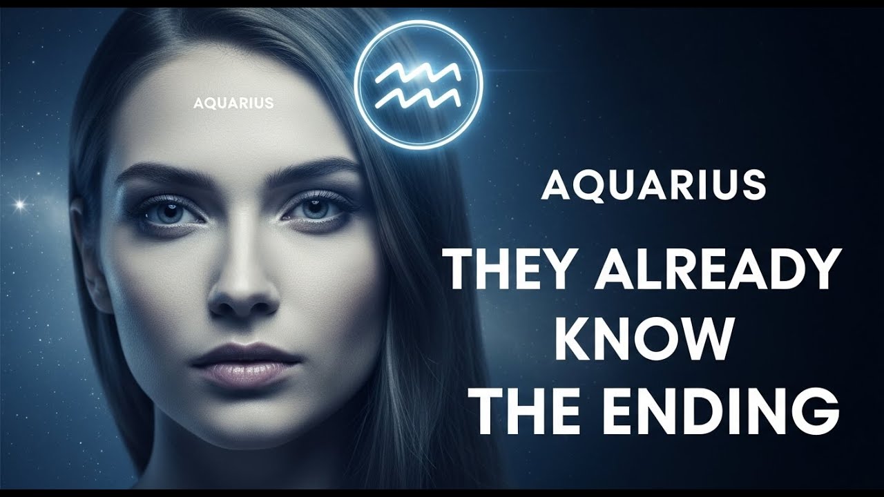 ♒ When an Aquarius Goes Silent… They’ve Already Seen the Ending 😶‍🌫️