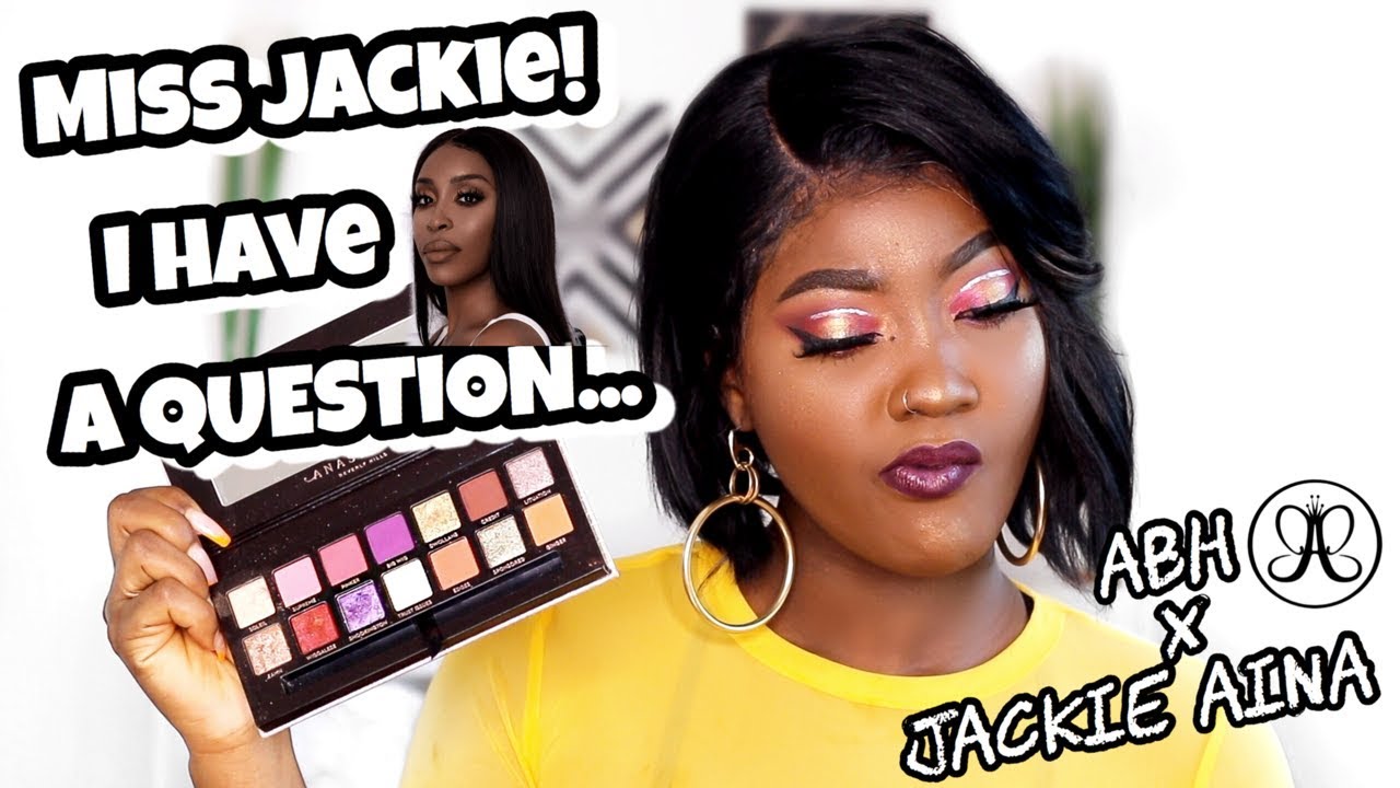 IS THE JACKIE AINA X ABH PALETTE WORTH BUYING? | TUTORIAL, SWATCHES, UNBOXING, FULL REVIEW