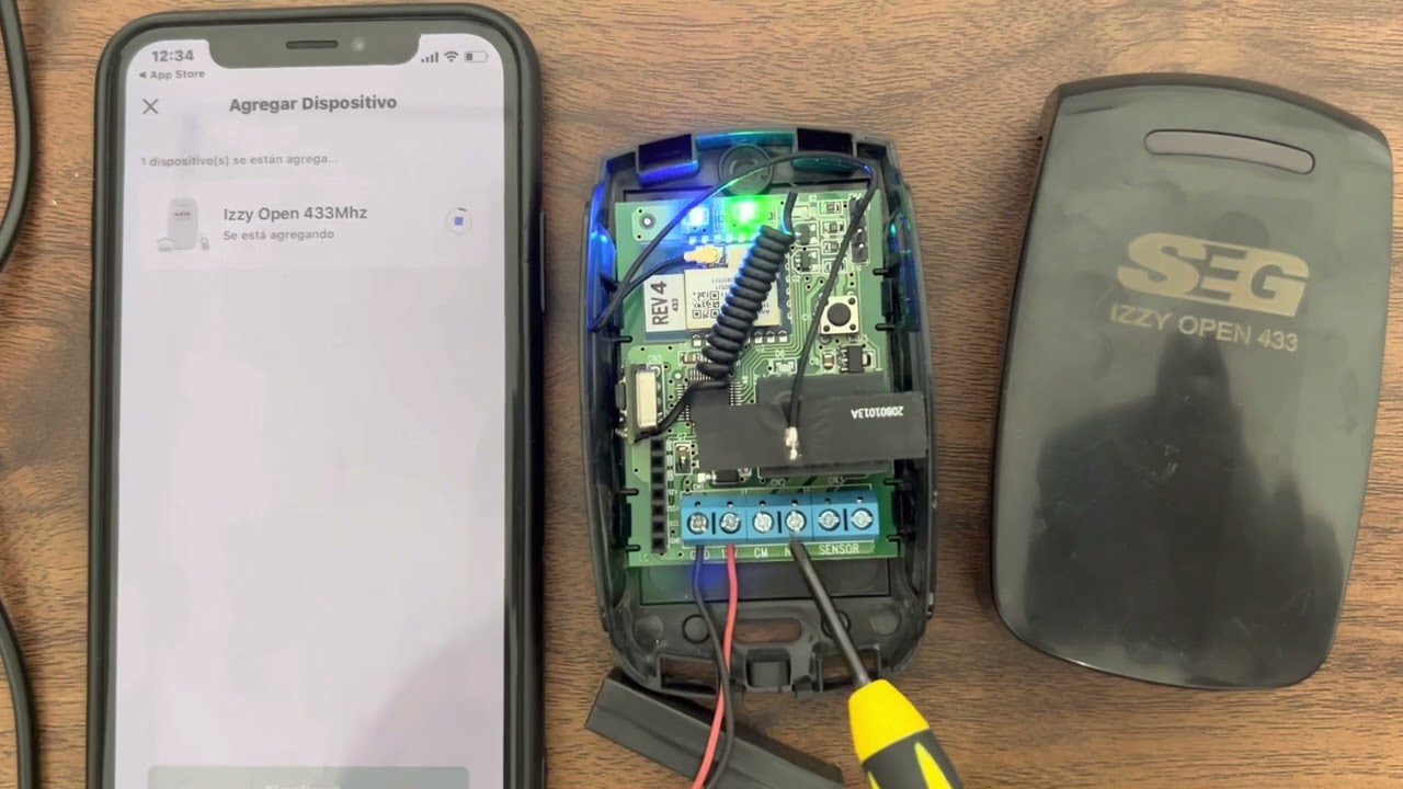 Conexión y configuración del Receptor IZZY OPEN marca SEG
