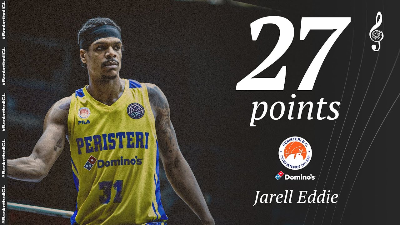 Jarell Eddie (27 PTS) | Player Highlights | PERI v MNSB | #BasketballCL 2024-25