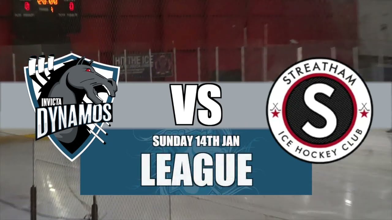 League Match Highlights - Invicta Dynamos 3 - 8 Streatham Redhawks - 14/01/24