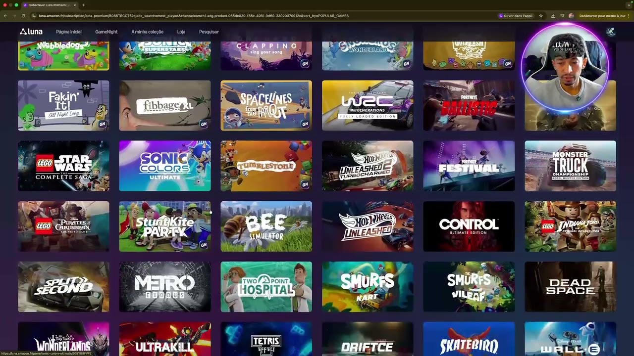 Amazon Luna MUDOU TUDO! Interface Renovada + Hogwarts Legacy | Prime Gaming Cloud