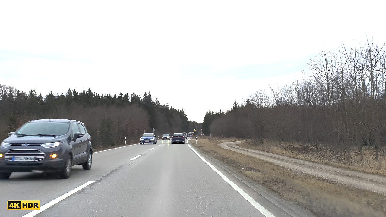 Winter Drive | Cold Day | Relaxing LoFi Beats | Starnberg - Munich