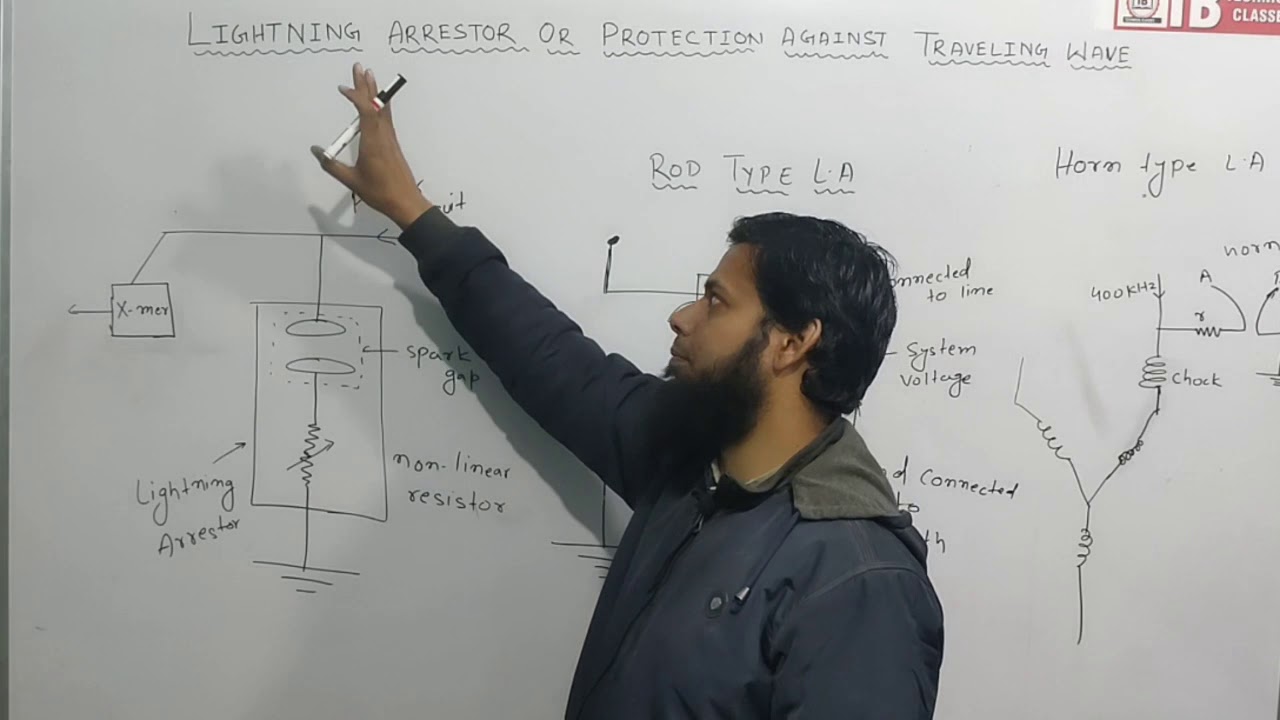 What Is Lightning Arrestor Or Protection Against Traveling Wave.