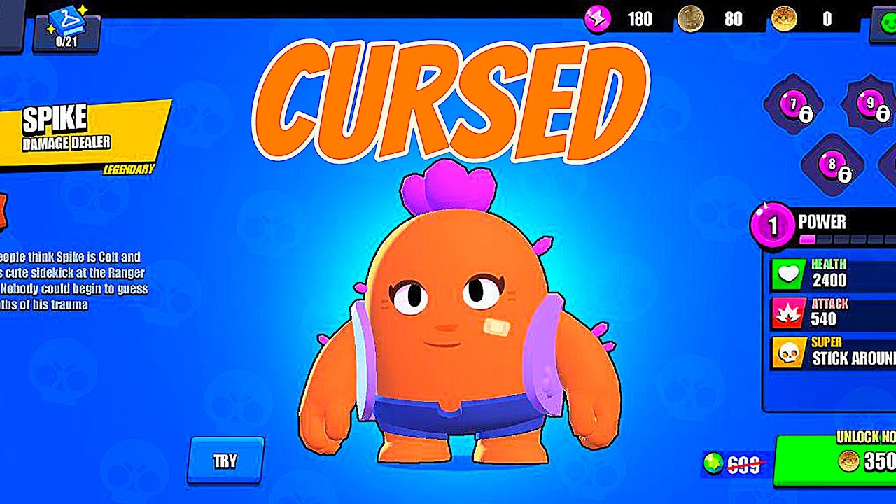 😂😁🥰БРАВЛЕРЫ с разной анимацией скинов ПРОКЛЯТЫ😲😅🤯 Brawl Stars⭐