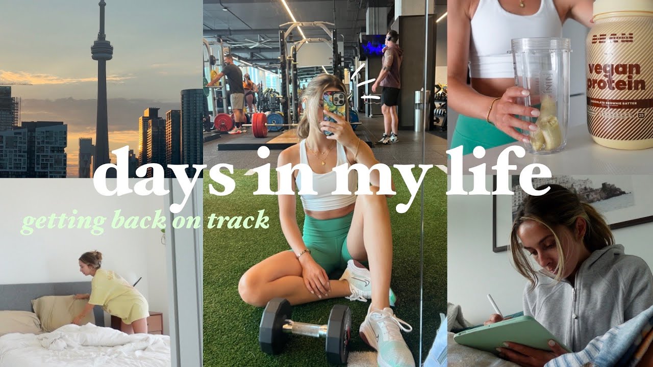 VLOG | Getting back into My Routine | Workout, Planning, Cleaning