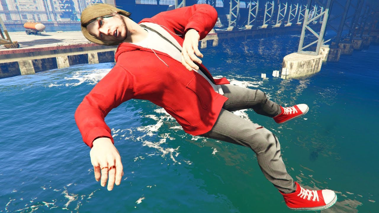 GTA 5 Water Fails | Ragdolls vol.34 (Euphoria physics)
