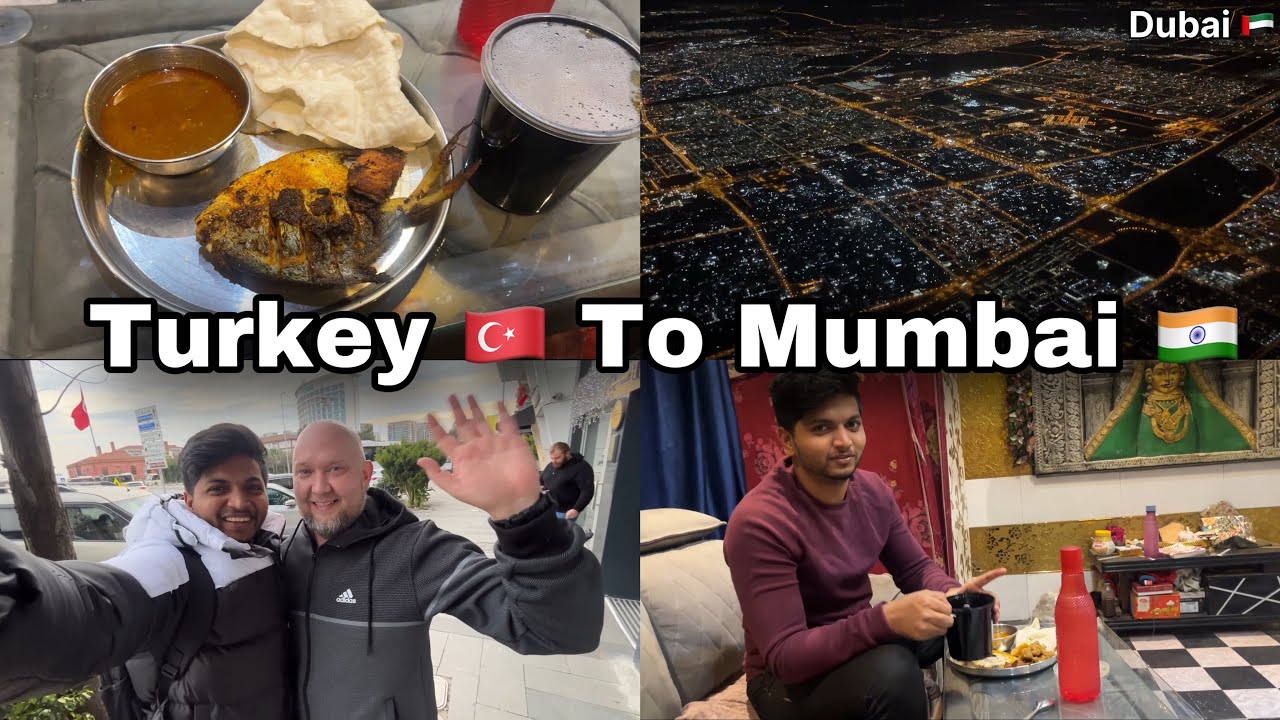 Turkey 🇹🇷 to Mumbai 🇮🇳|| Back to home || Kalyan Koliwada || Shreyas Koli
