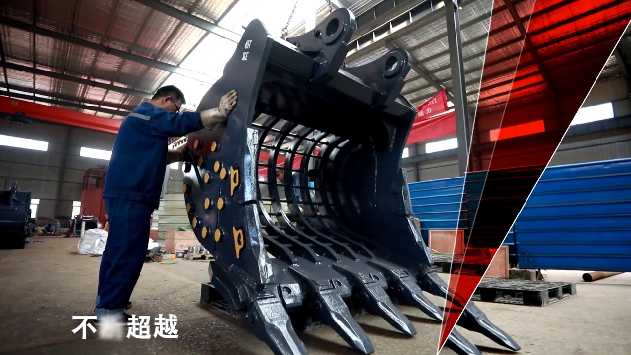 Best excavator attachments manufacturer -RANSUN BUCKET
