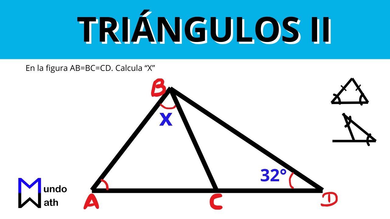 Triángulos II - Clasificación de triángulos (parte 2) - Geometría