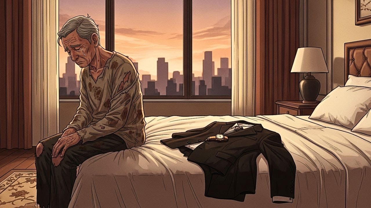 El millonario estéril se disfrazó de mendigo, pero lo que escuchó en la calle lo cambió todo.