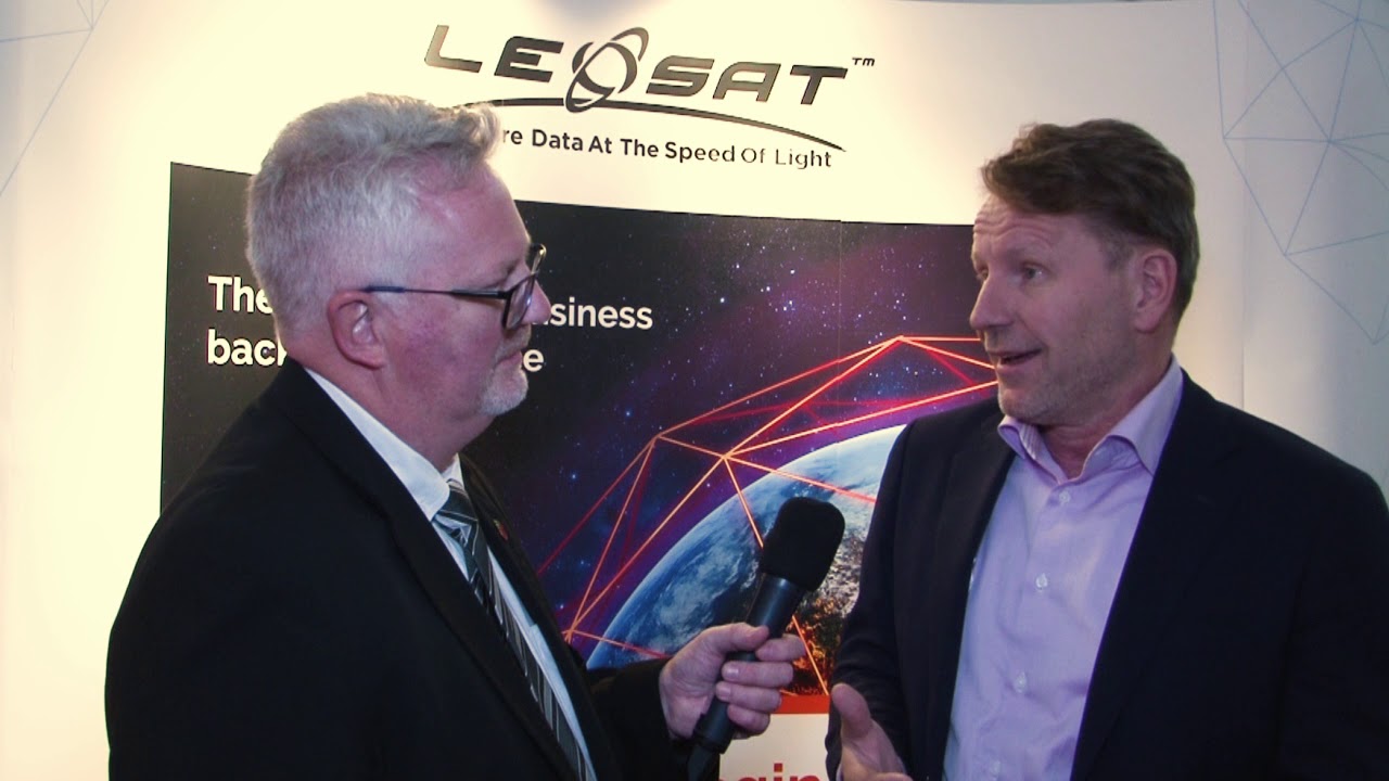 Interview with Ronald van der Breggen, CCO at LeoSat Enterprises at Total Telecom Congress 2018