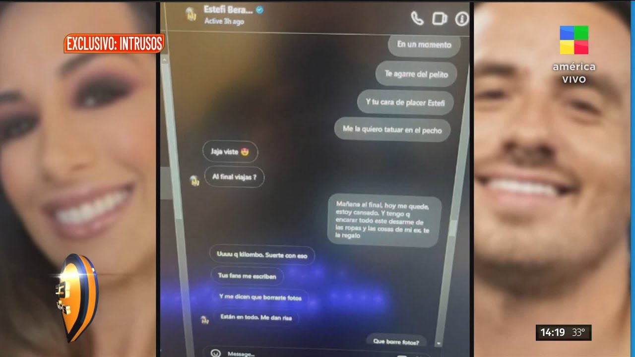 💣 El supuesto chat entre Estefi Berardi y Fede Bal 😱