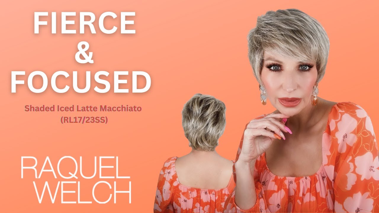 FIERCE & FOCUSED by Raquel Welch in the color Shaded Iced Latte Macchiato RL17/23SS