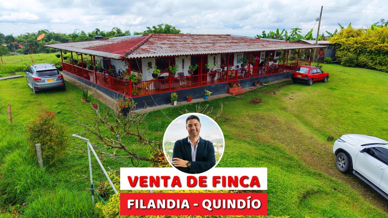 VENTA DE FINCA EN FILANDIA, QUINDÍO, COLOMBIA
