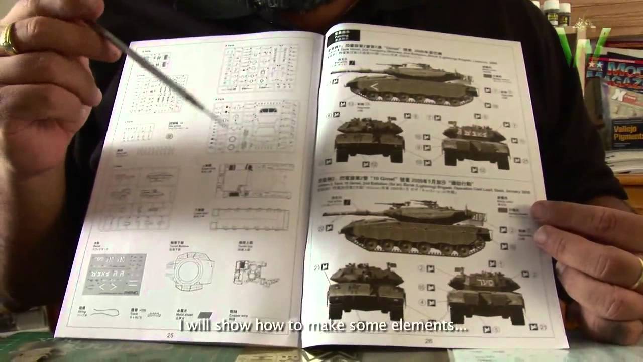Warfare in Scale chapter #5 - Merkava Mk.3D Meng Model