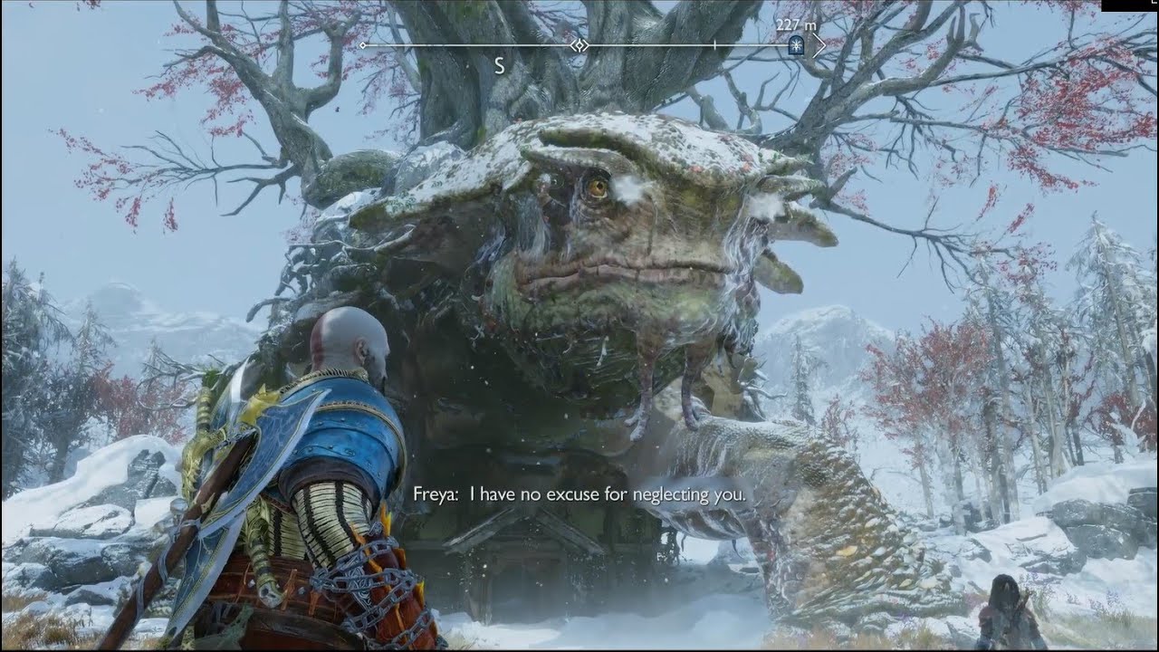 How to Reach Sanctuary Grove - Freya Revisits Chaurli the Tortoise - God of War Ragnarok