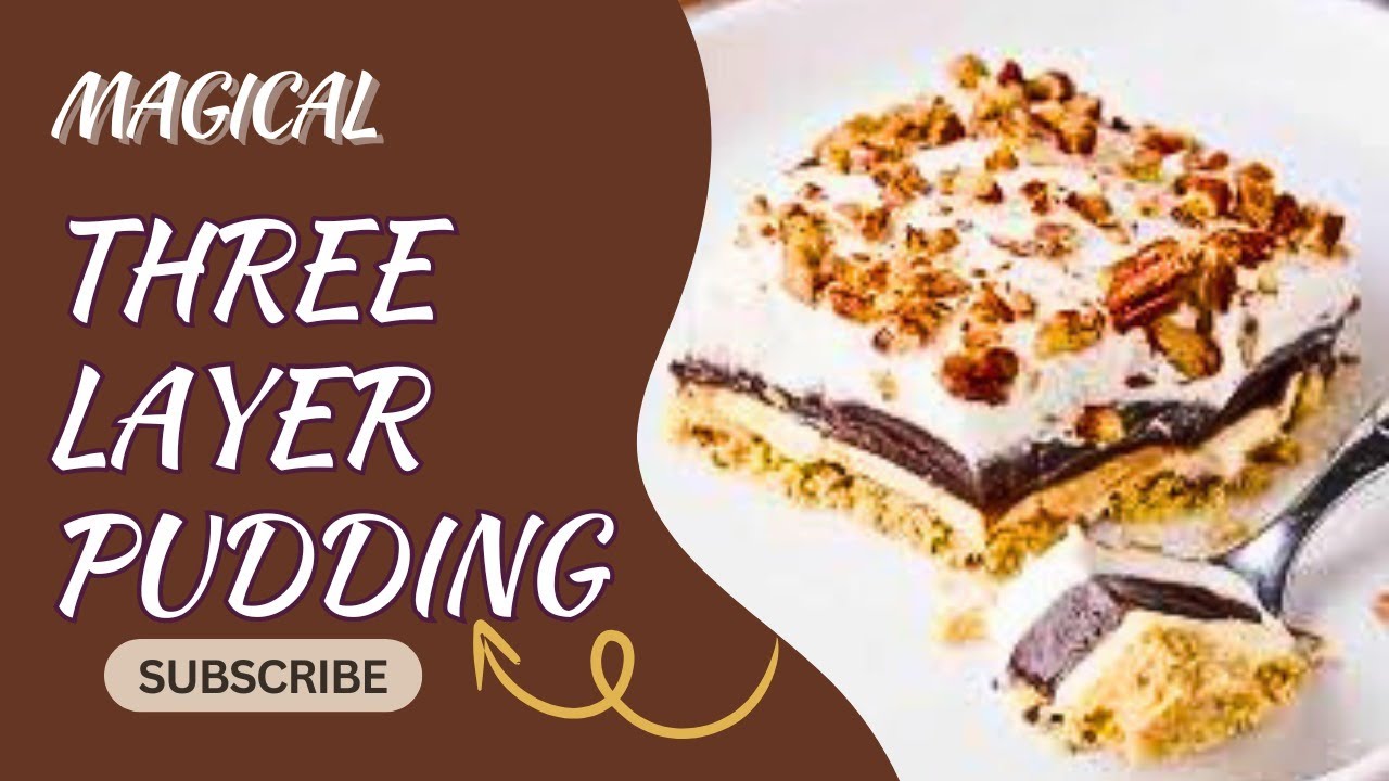 Magical Pudding Recipe by Summayya Hamza | 3-Layer Easy Dessert | No-Bake Sweet Treat