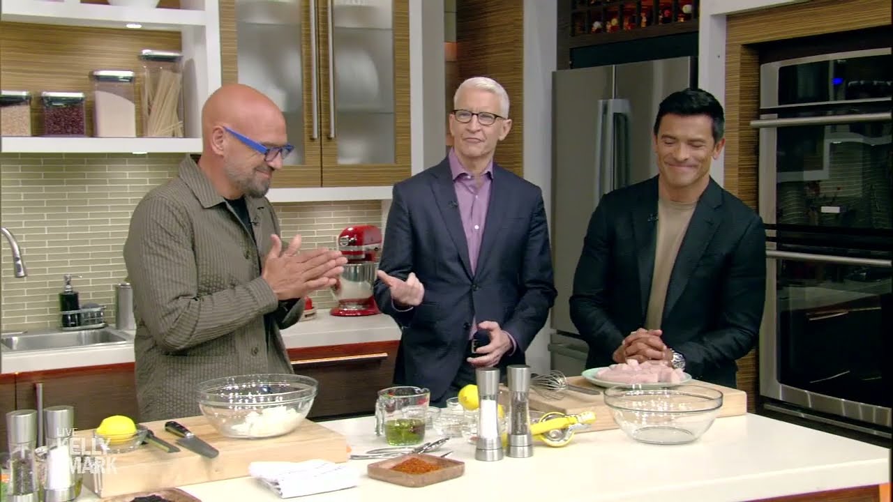 Michael Symon Makes Swordfish Kebabs