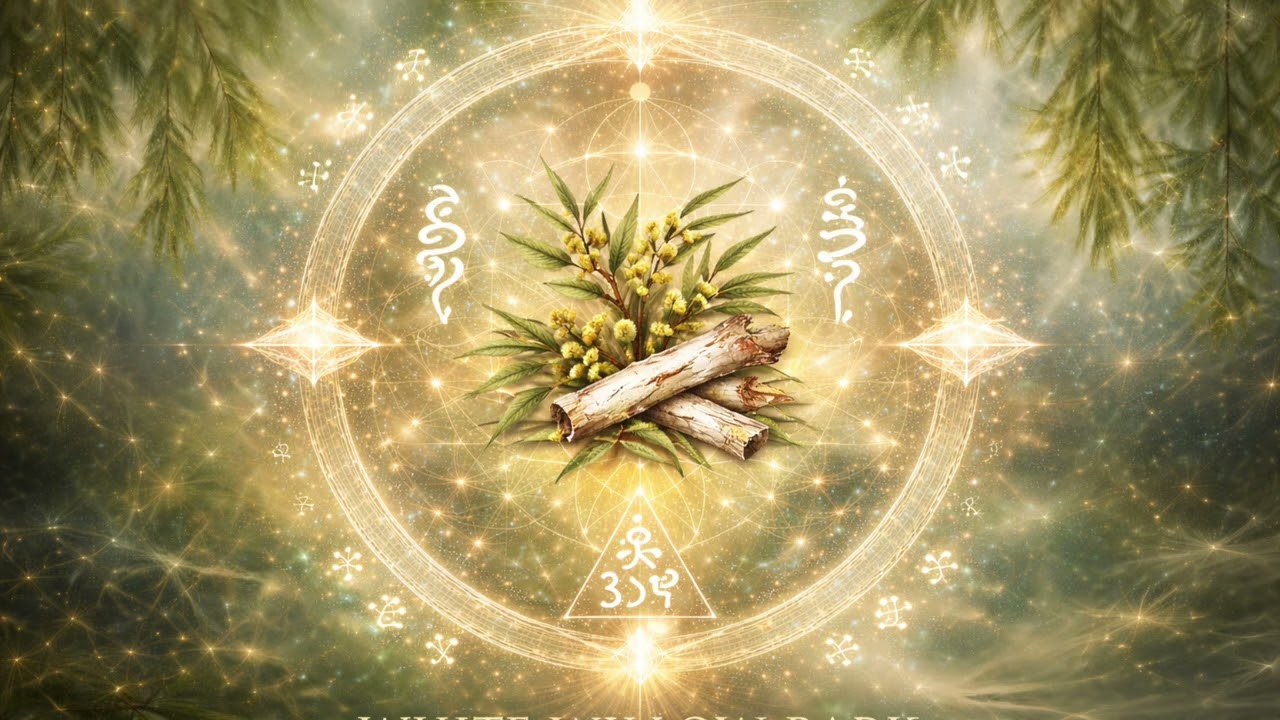 White Willow Bark | 10-Minute Pain Relief Sigil Activation | Soothing Sound Bath in 432 Hz