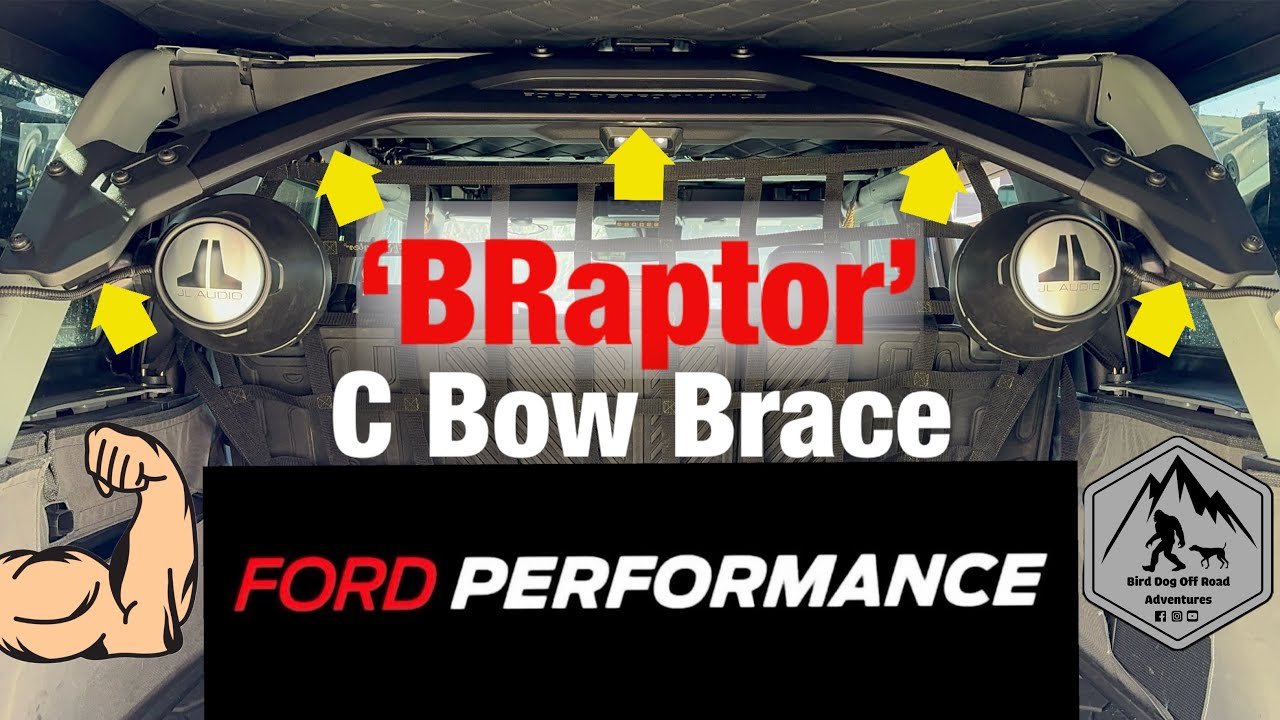 Bronco Ford Performance 'BRaptor' rear brace