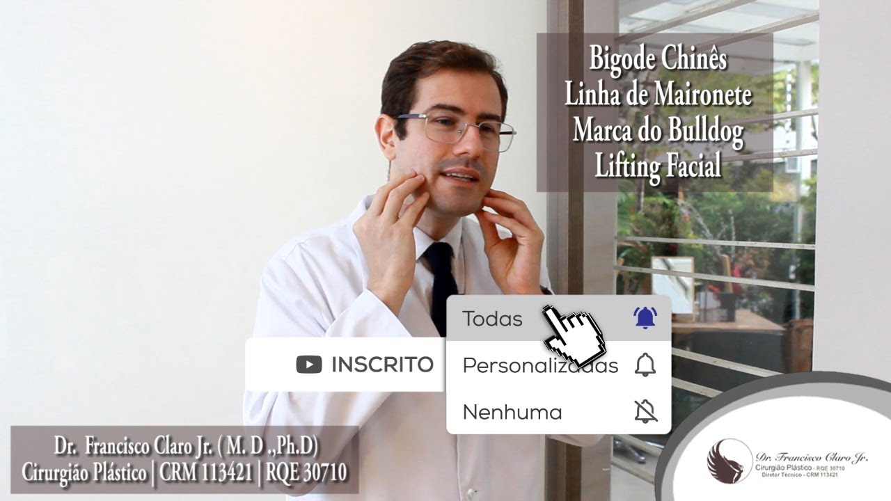 LIFTING FACIAL - Cirurgia Pl&aacute;stica no rosto | Dr. Francisco Claro Jr.