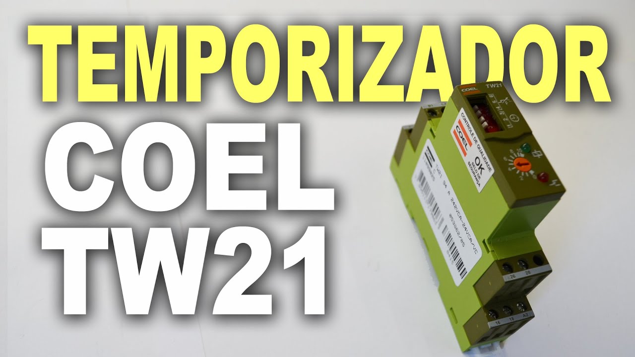 TW21 - Temporizador eletrônico programável multiuso Coel