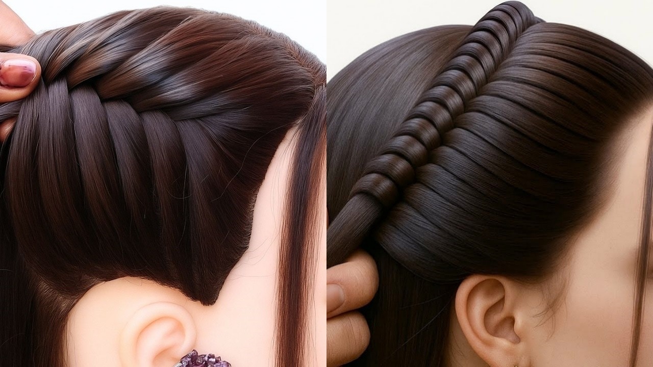 simple easy hairstyle - new hairstyle for girls | beautiful hairstyle | hairstyle for girls