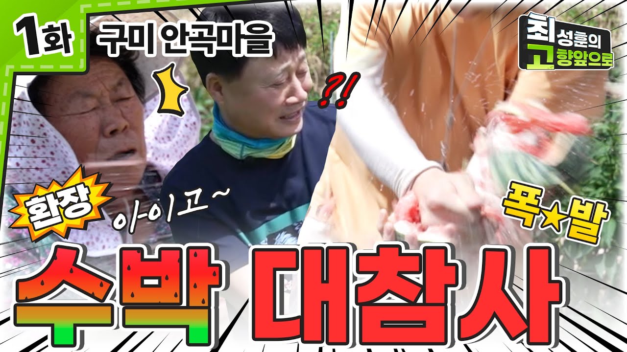 애꿎은 수박만 작살냈네! [구미 안곡마을] Ep.1