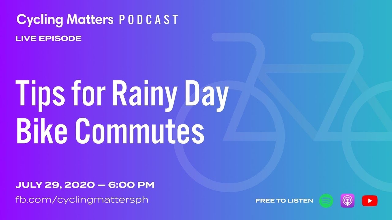 Tips for Rainy Day Bike Commutes