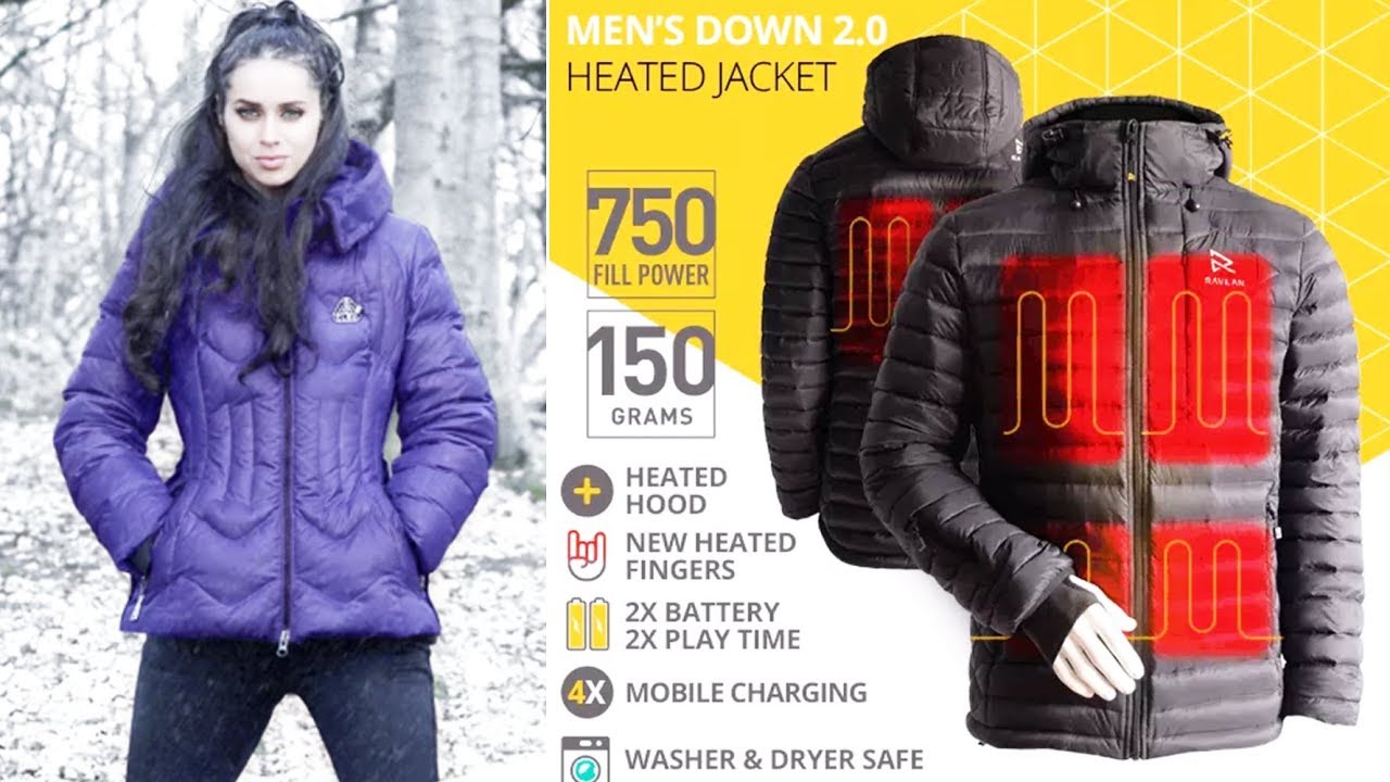 Top 5 - Smart Jackets You Should Buy || Best Digital, Waterproof, Heated & Travel Jackets Ep  #02