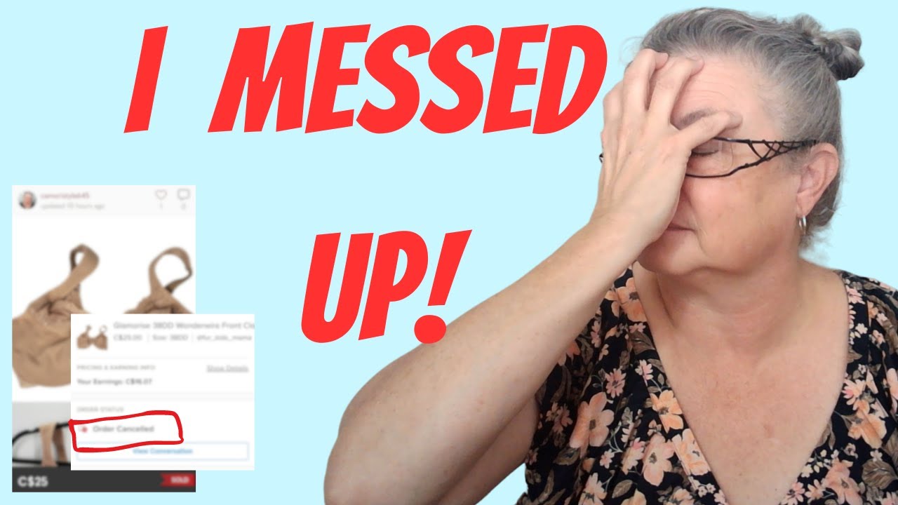 HAD TO CANCEL A POSHMARK ORDER BECAUSE I MADE A MISTAKE! ALSO SOMEONE STOLE MY LISTINGS!