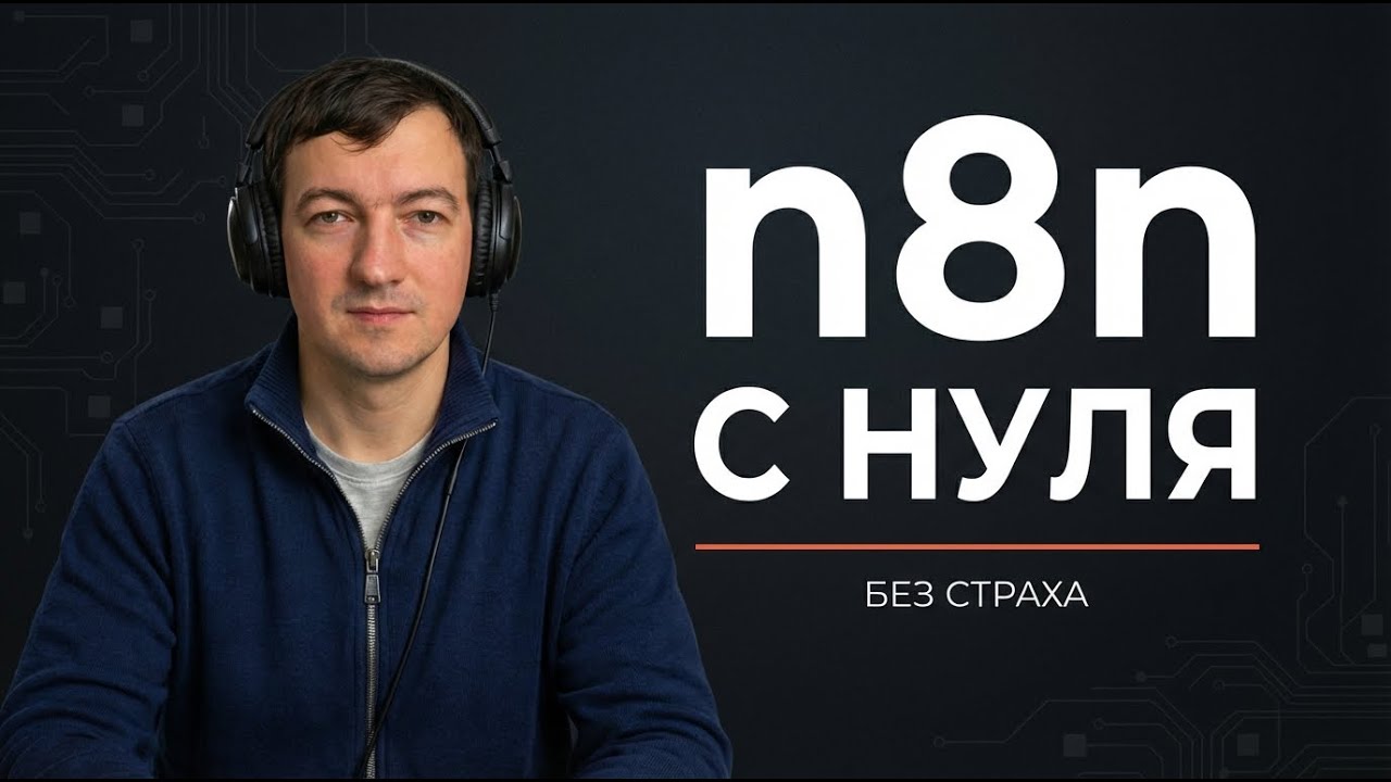 n8n для новичков: база, логика и первая автоматизация #n8n