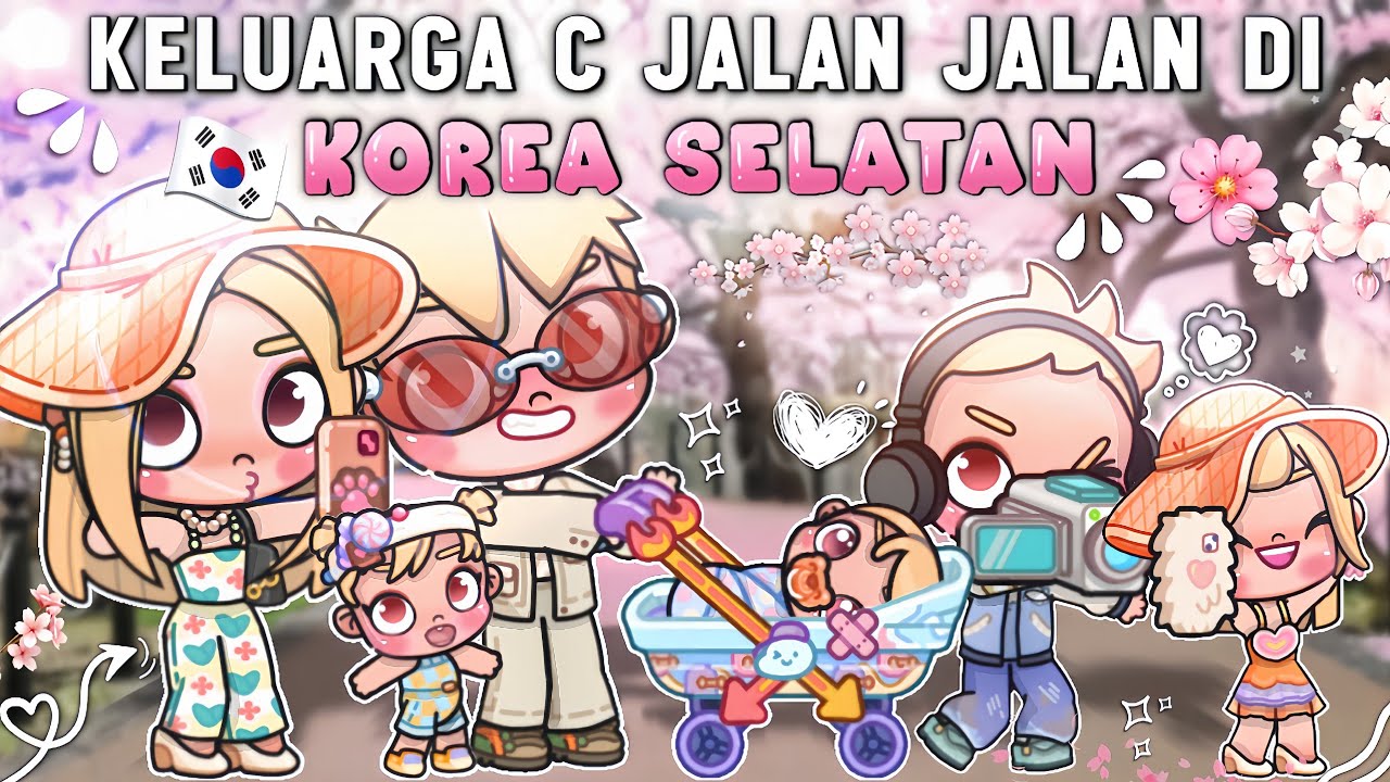 JALAN JALAN KE TAMAN NASIONAL KORSEL |LIHAT BUNGA SAKURA| AVATAR WORLD